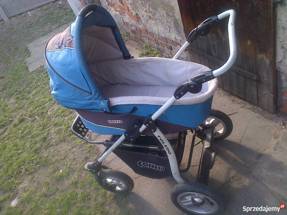Wózek Coneco Toledo spacerówka 2 gondole Leszno