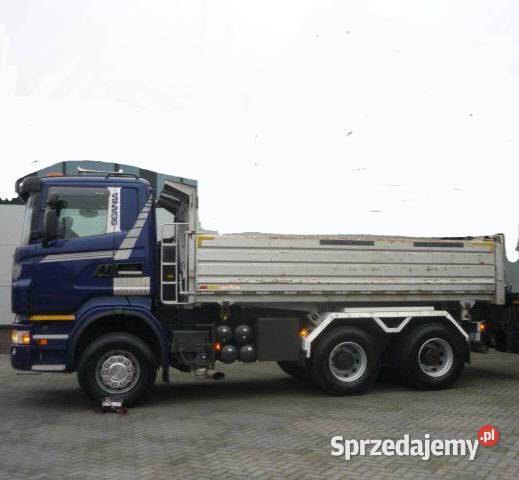 Wywrotka 6x4 3 strona Scania R 420 manual Napęd 2 lub więcej osi Wywrotki mazowieckie Warszawa