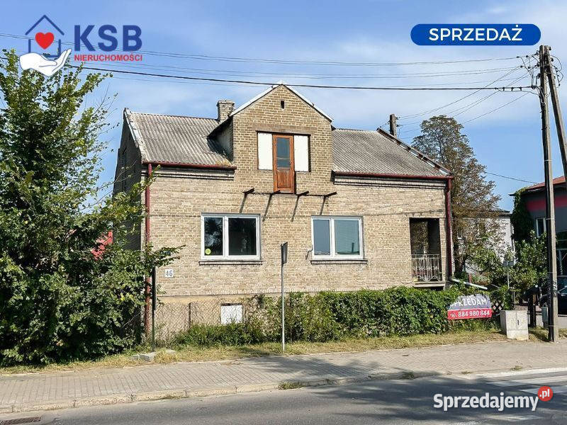 Dom w centrum Ostrowca 105m2 działka 826m2 wolnostojący świętokrzyskie Ostrowiec Świętokrzyski