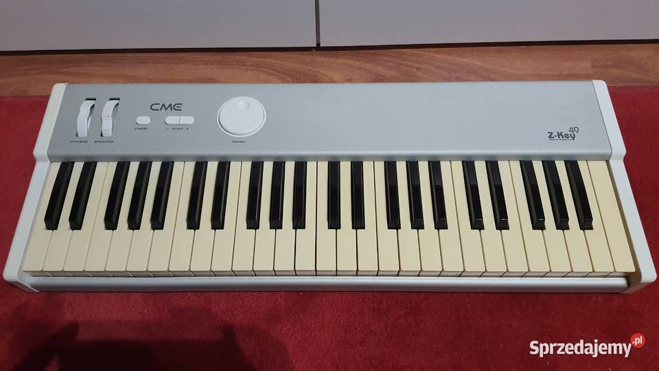 Klawiatura sterująca MIDI CME ZKey 49 masywna Lublin