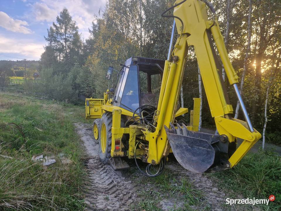 Koparka Case 580g 4x4 teleskop krokodyl Ropa