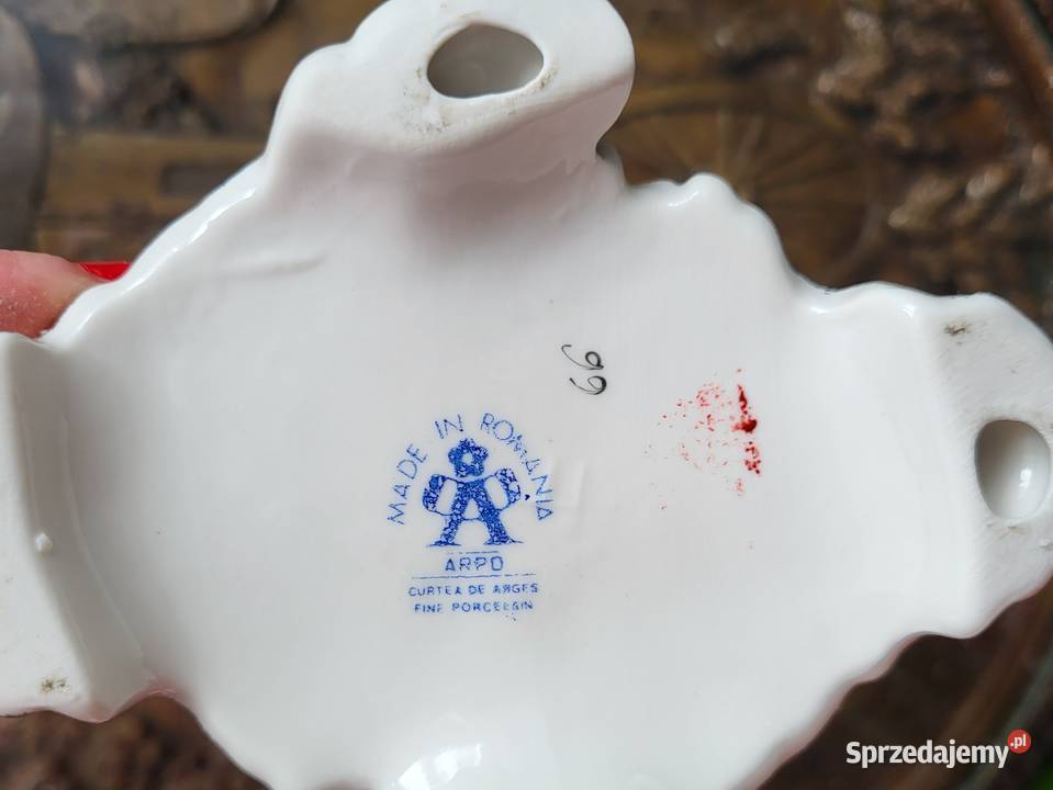 Świecznik porcelanowy ARPO Made in Romania Kraków