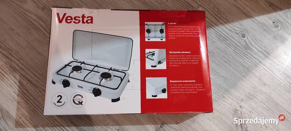 Kuchenka gazowa nowa dwupalnikowa wolnostojące śląskie Częstochowa