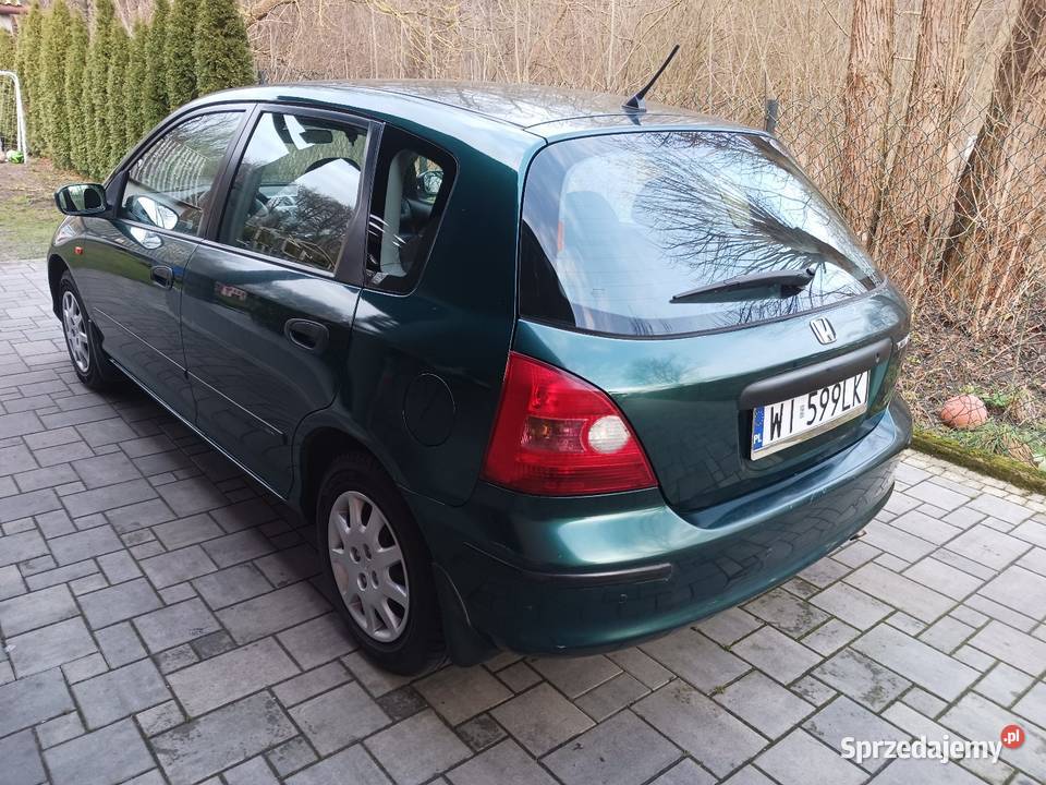 HONDA CIVIC VII 14 16V Benzyna 5D Czujniki Łochów