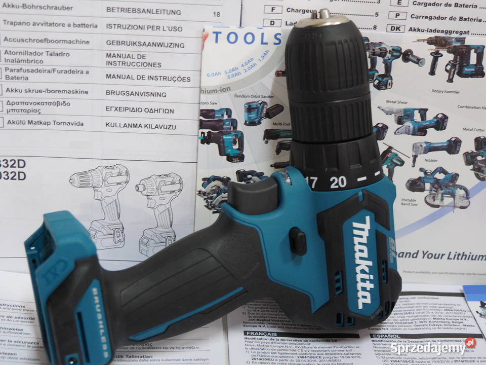 MAKITA DF 332 wkretarka 12v108v bezszczotkowa mazowieckie Michałowice sprzedam