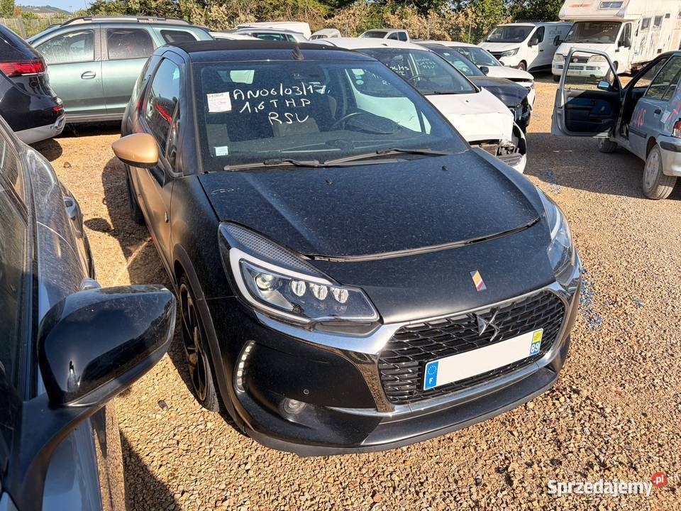 DS DS 3 Cabrio Performance 16 THP 208 Black Łódź