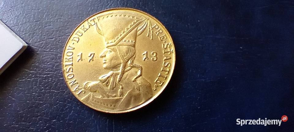 Stare monety Medal Dukat Janosik 314 Lesko