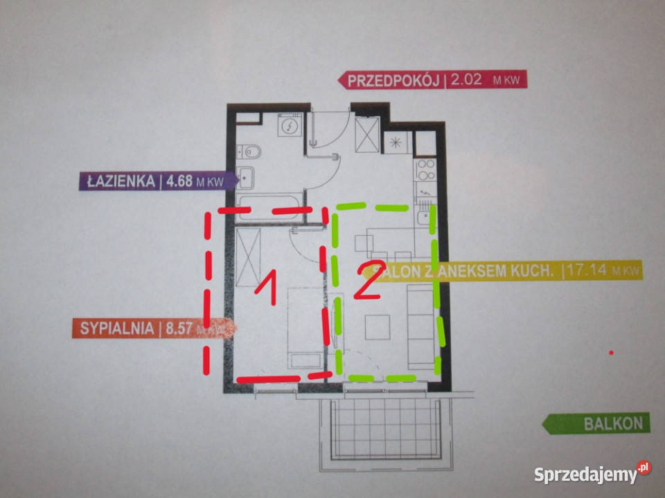 2 pokojowe nowe mieszkanie Warszawa