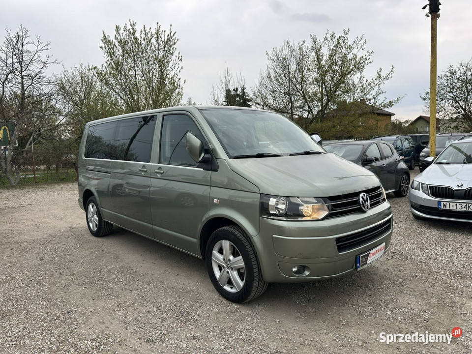 Volkswagen Caravelle 20 TDI 180 Long 8 OSÓBSalon światła do jazdy dziennej Warszawa