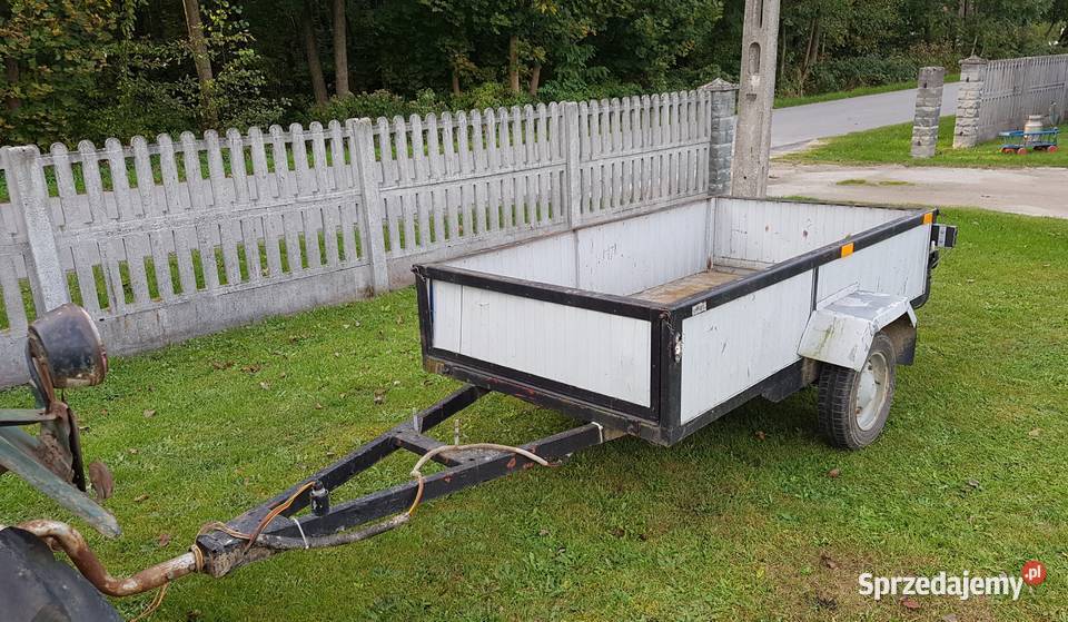 Przyczepka do ciagnika fajna zgrabna 125x225x45 Dąbrowa Tarnowska sprzedam