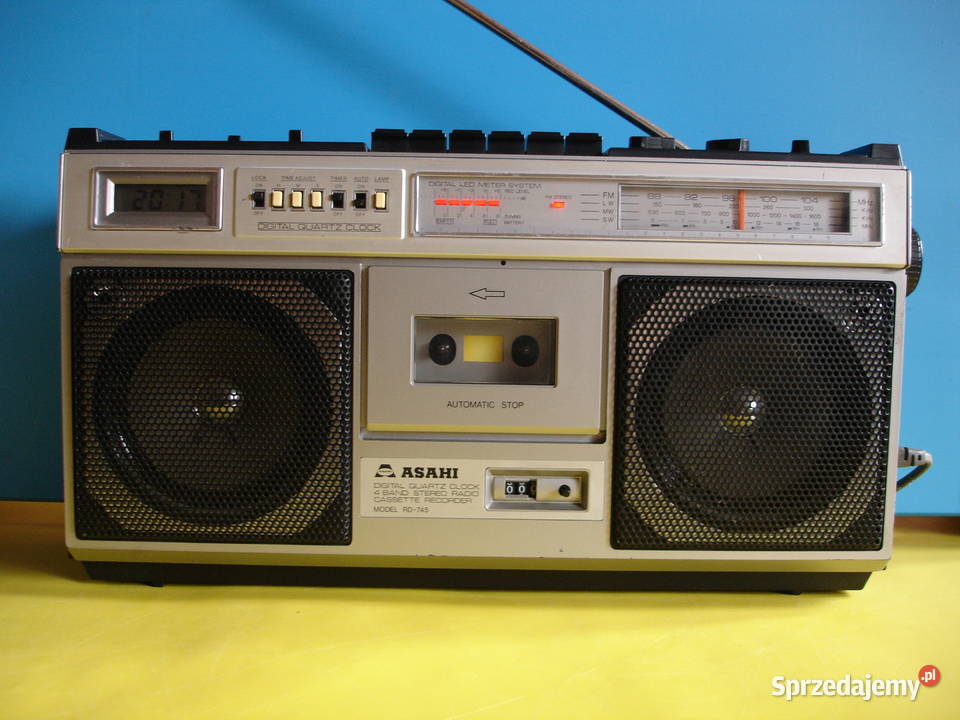 Radiomagnetofon ASAHI RD745 Zielona Góra