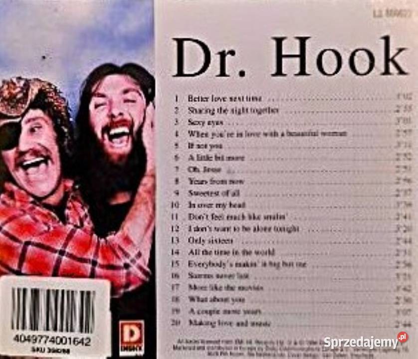 Album CD Kultowego Zespołu DR HOOK 20 Great Siedlce