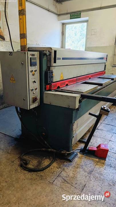 Nożyce gilotynowe DURMA MS 2504 Jelenia Góra