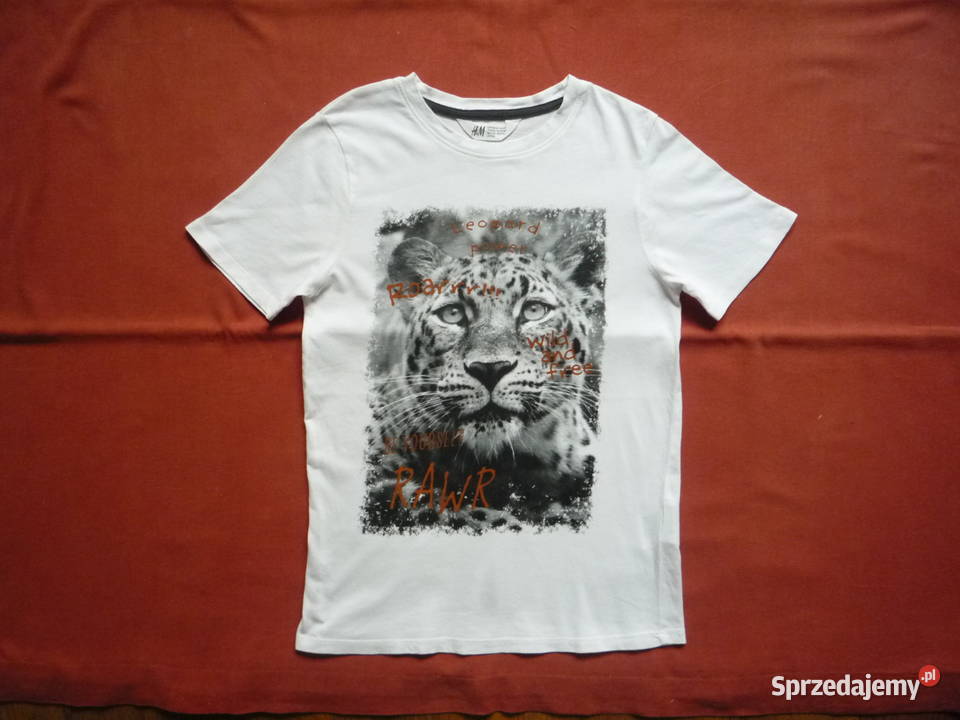 HM r 134140 Koszulka Pantera Gepard Nowa Bluzki, koszulki i kaftaniki Szczecin sprzedam