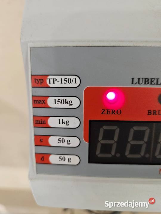 Waga pomostowa platformowa Fawag TP1501 150 śląskie Pszczyna