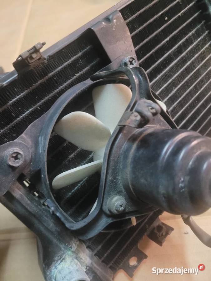 Kawasaki EN500A EN 500 A 1992 chłodnice wiatrak Nowy Tomyśl