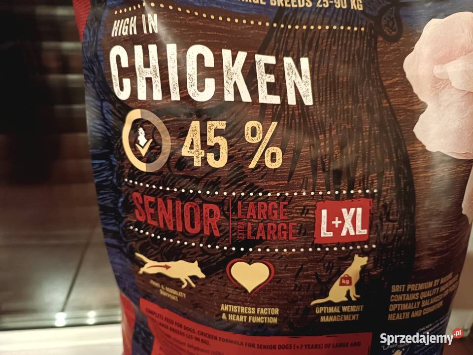 15 karma sucha BRIT Senior LLX z kurczakiem Szczyrk