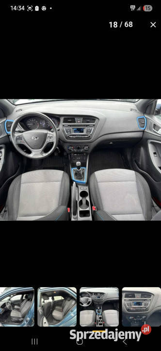 Hyundai i20 Perfekcyjny bogata II 20142020 Rzeszów sprzedam