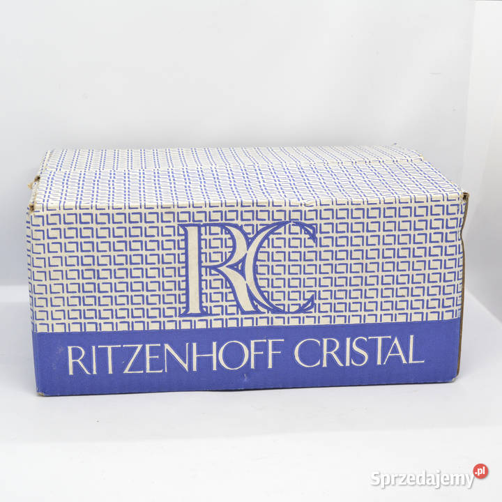 6 szklanek Whiskey Ritenhoff Cristal Niemcy lata mazowieckie