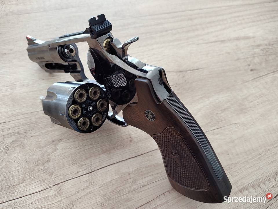 Rewolwer wiatrówka SMITHWESSON M29 45 mm 3 BBs Gliwice