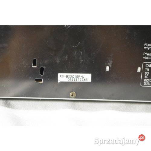 Technics RSBX501 magnetofon kasetowy Auto śląskie sprzedam