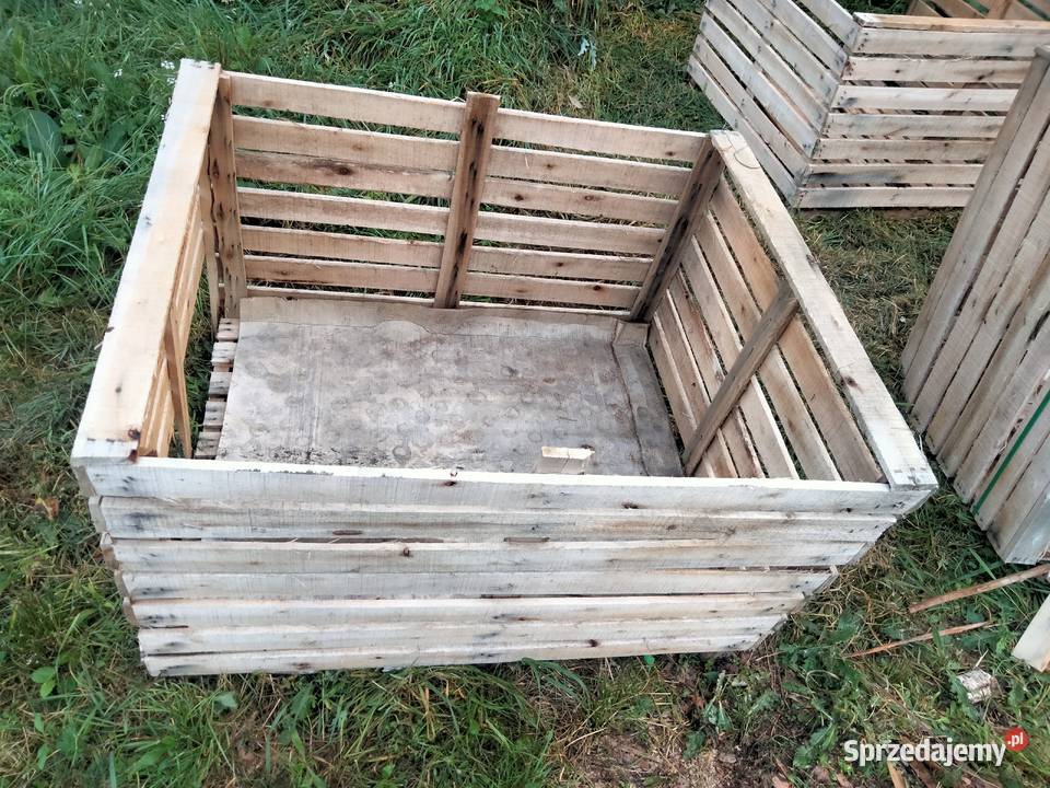 Kompostownik drewniany 800 L 120x100x75 skrzynia sprzedam