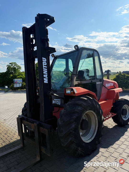 wózek widłowy terenowy MANITOU M264 Triplex 550m Manitou Działoszyn sprzedam