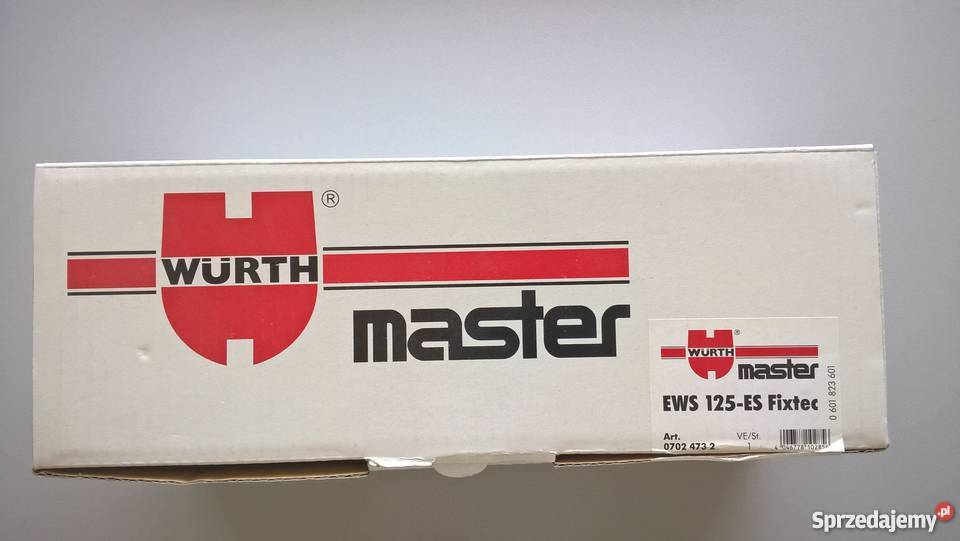 Szlifierka kątowa Wurth EWS 125 ES Fixtec Wołomin