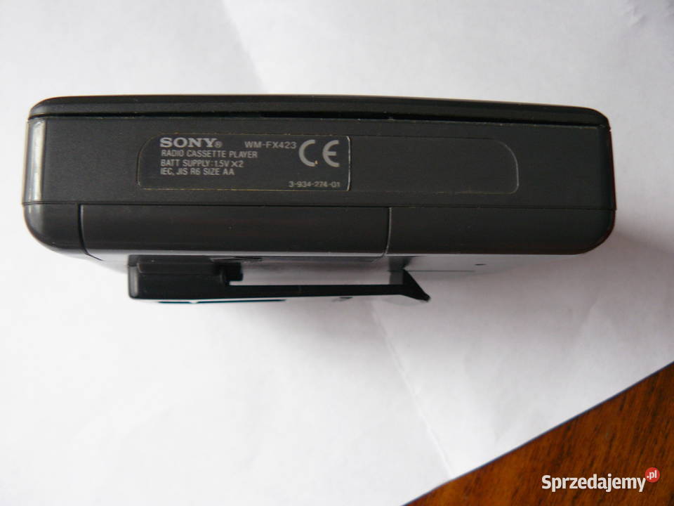 Walkman Sony revers bass radio cyfrowe zegarek lubuskie Nowa Sól