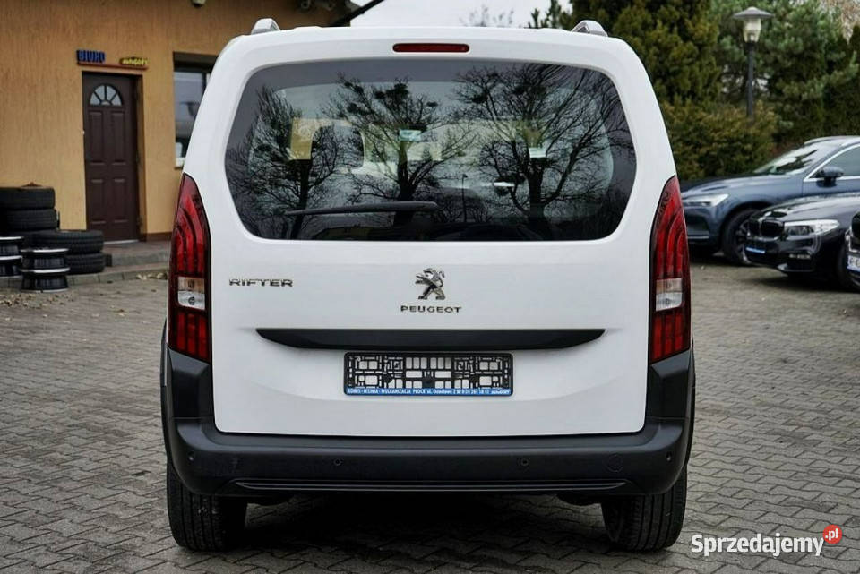 Peugeot Rifter 15HDI Klima NAVI 5 osób 2020r nieuszkodzony Płock