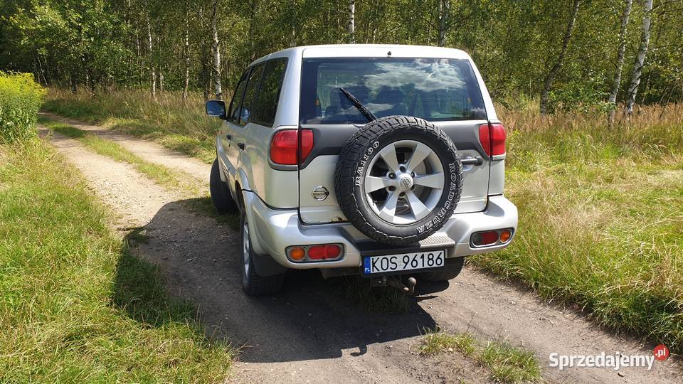 Nissan Terrano II 30 Di 4x4 2003r 270000km Nissan małopolskie Zator