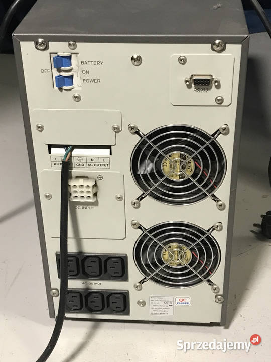 Zasilacz UPS Fideltronik KR 2000 o mocy 2000 VA Kraków