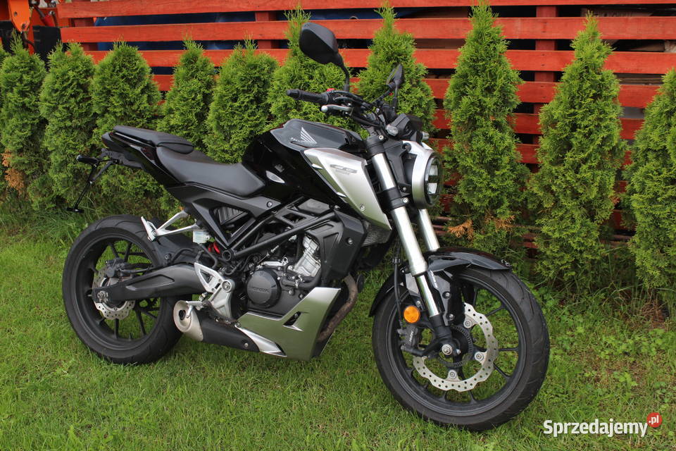 HONDA CB 125 R CBR 2018 transport możliwość 29000km Goleniów