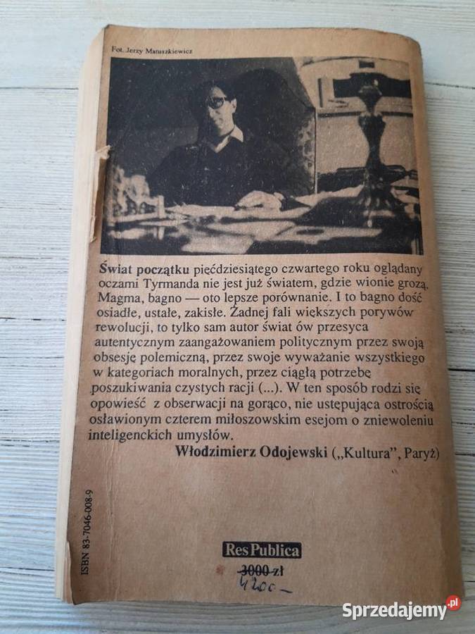 Dziennik 1954 Leopold Tyrmand 1989 śląskie