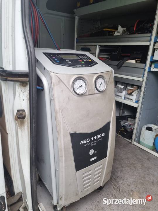 Stacja klimatyzacji WAECO ASC 1100G R134a butla sprzedam