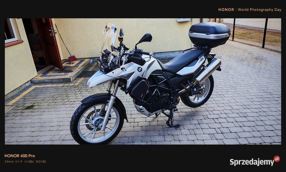 BMW f650 GS TWIN dwa cylindry 2011 pojemność 798cm3 podlaskie Białystok