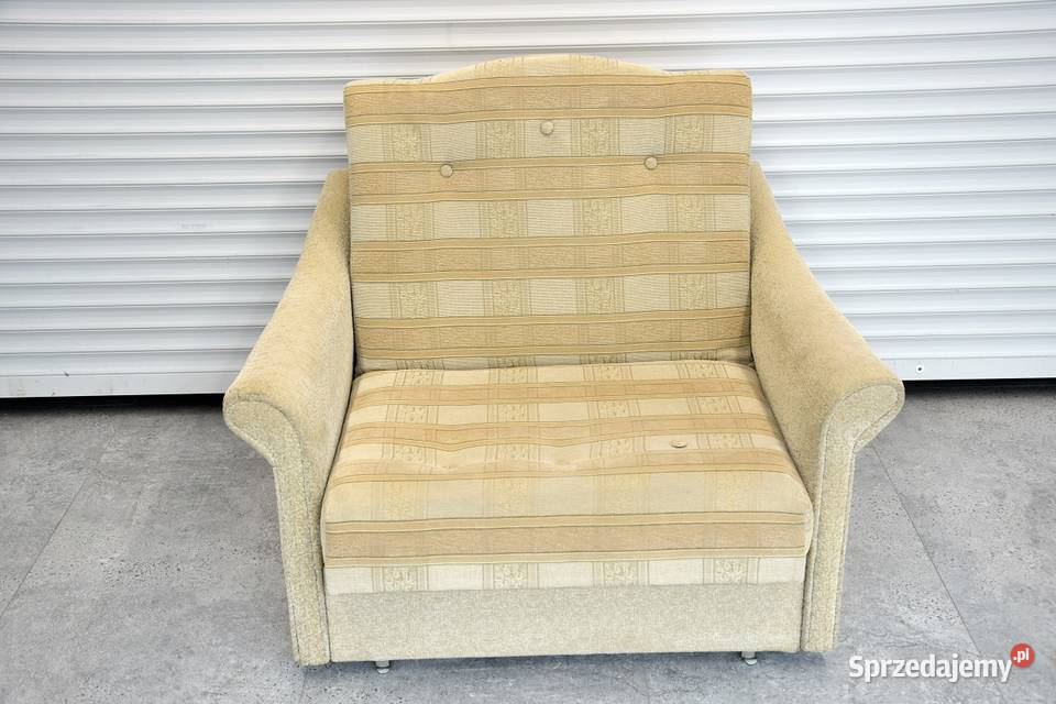 fotel rozkładany funkcja spania stan idealny sprzedam