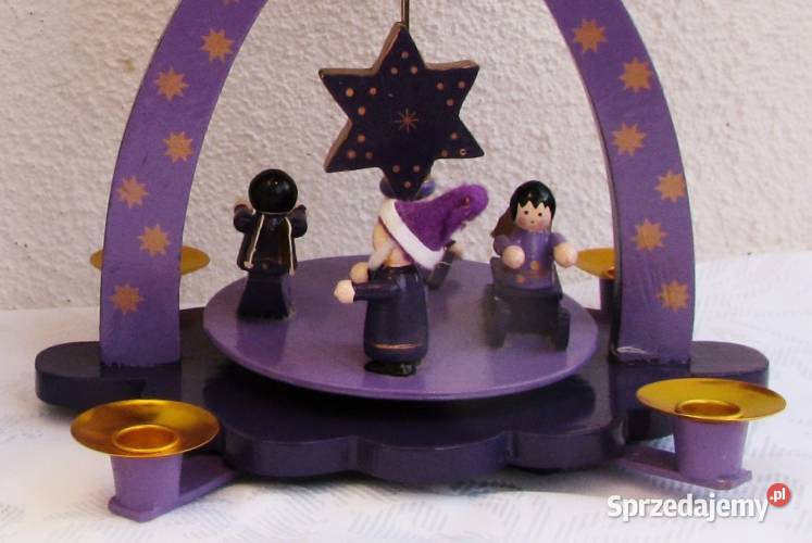 Karuzela Piramida świecznik Boże Narodzenie Boże Narodzenie