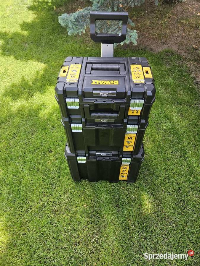 Dewalt zestaw skrzyń transportowych nowe mazowieckie