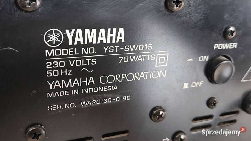 Yamaha subwoofer Lubin sprzedam
