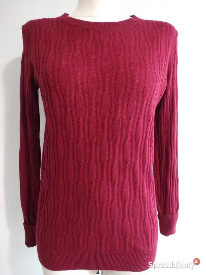 Sweter Wełniany Kaszmir Merino Fine z Włoskiej Łomża sprzedam