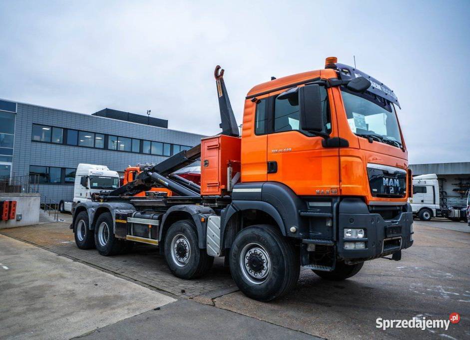 Hakowiec Man 4 osiowy 8x Wywrotka rama Warszawa