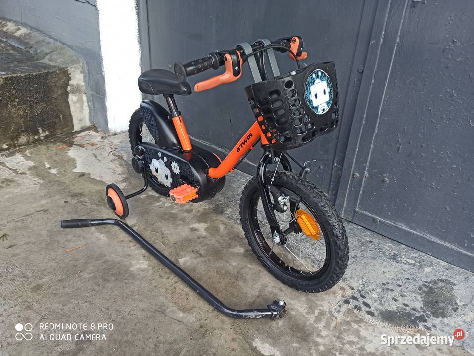Rowerek Dziecięcy Btwin 14 Robot Kółka Boczne Wieliczka sprzedam