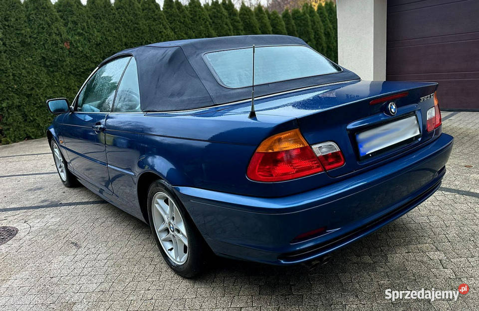 BMW 323 BMW 323i Ci Cabrio 25 170 m52b25 Ładna elektrycznie ustawiane fotele Wrocław