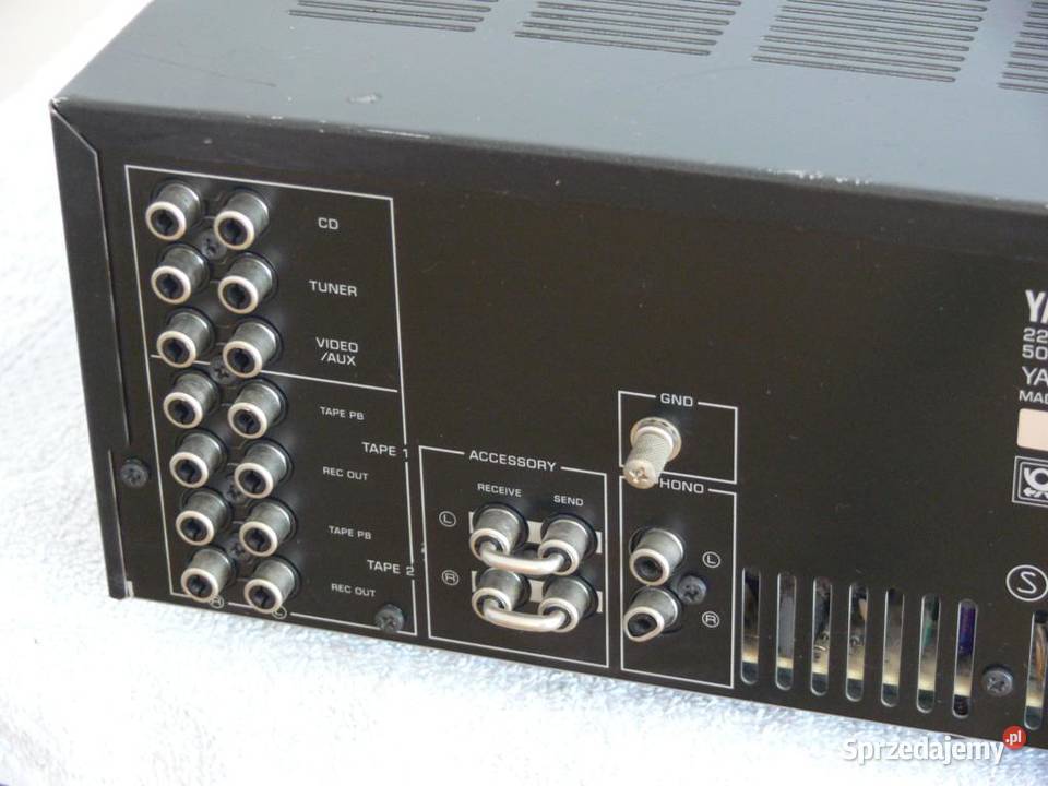 Wzmacniacz Yamaha AX540 mocny i sprawny WYSYŁKA Wzmacniacze i pokrewne Jasło
