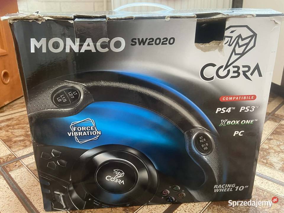 Kierownica do gier Cobra Monaco SW2020 PC 3 4 pomorskie
