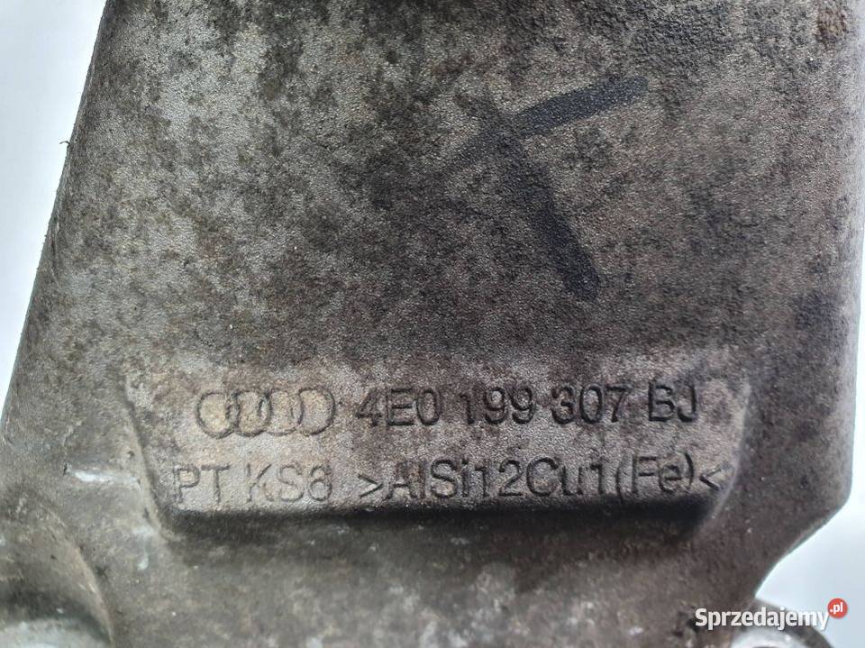 MOCOWANIE SILNIKA AUDI A8 D3 4E0199307BJ Lipno