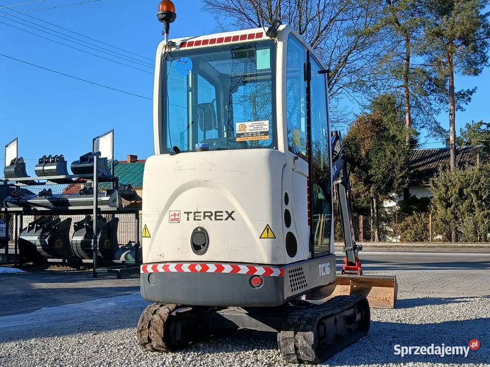 Terex TC16 Mini koparka TEREX TC16 z 2014r ładna Złoczew
