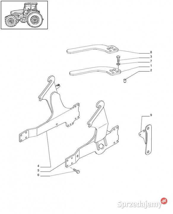 Holland T6010 Rama 84473364 Jastrzębniki