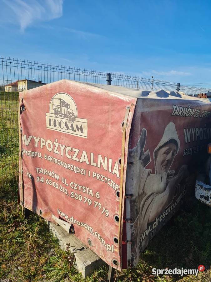 Plandeka na przyczepkę 3m x 15m x 16m Dąbrowa Tarnowska